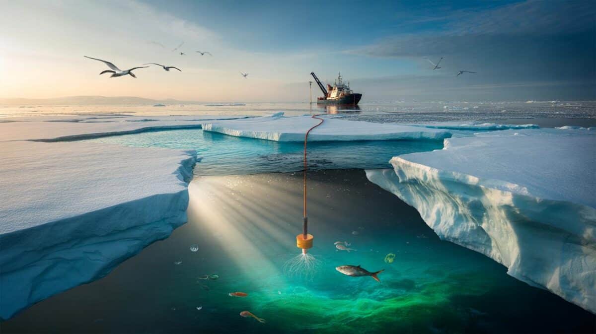 Arctic microbes under melting ice : could 5.3 nmol a litre a day help your kids breathe easier?