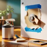 The two-product trick to fix a hole in a door in just 30–60 minutes — without leaving a trace